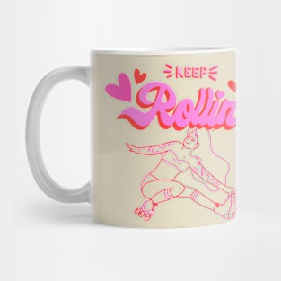 roller skating Mug